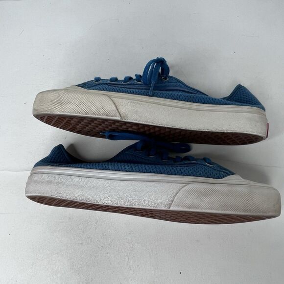 Vans Positive Vibes Warriors Blue Mesh Ultracush Skate Shoes Womens Size 7.5 - Picture 6 of 16